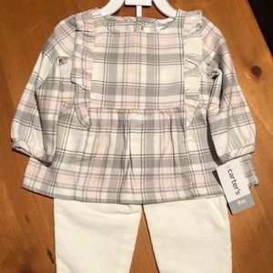 Carters Outfit Size 9 months